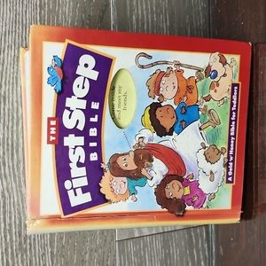 The first step Bible A gold and honey Bible for toddlers 1994